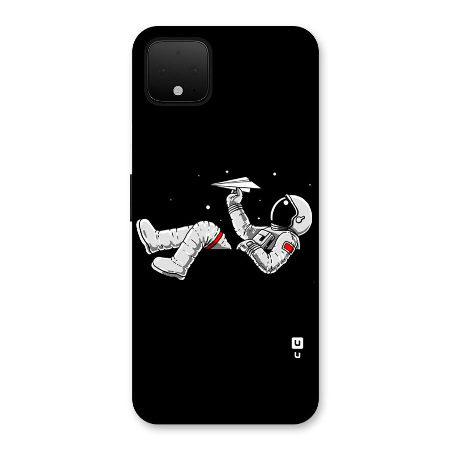 Astronaut Aeroplane Back Case for Google Pixel 4 XL