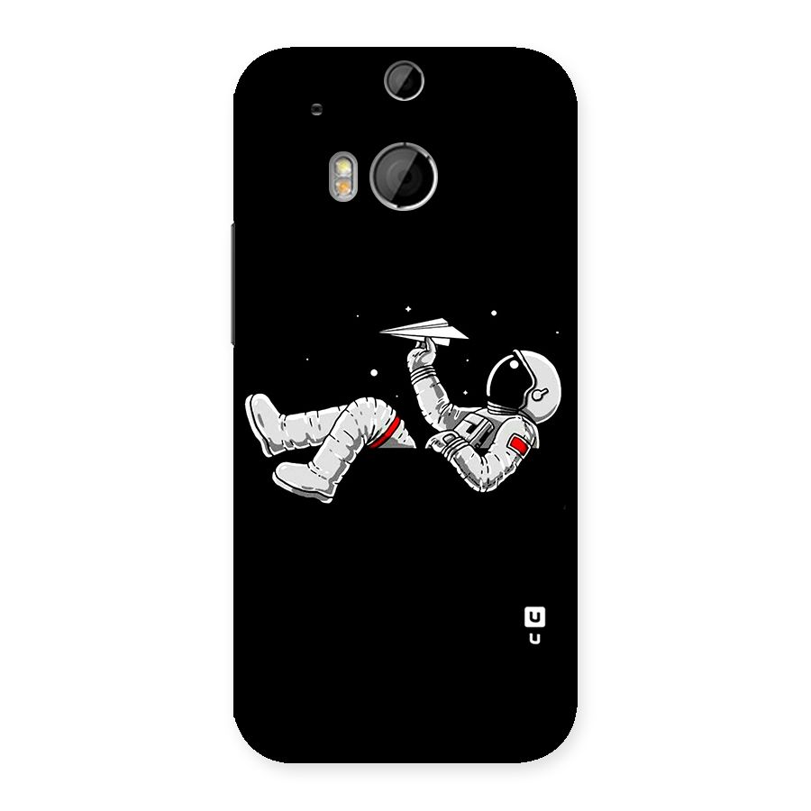 Astronaut Aeroplane Back Case for HTC One M8