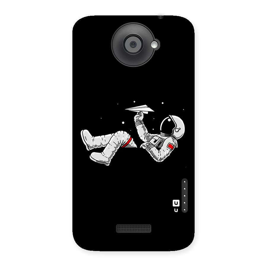 Astronaut Aeroplane Back Case for HTC One X