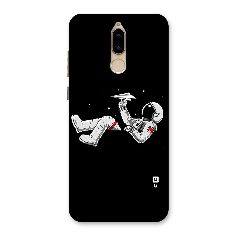 Astronaut Aeroplane Back Case for Honor 9i