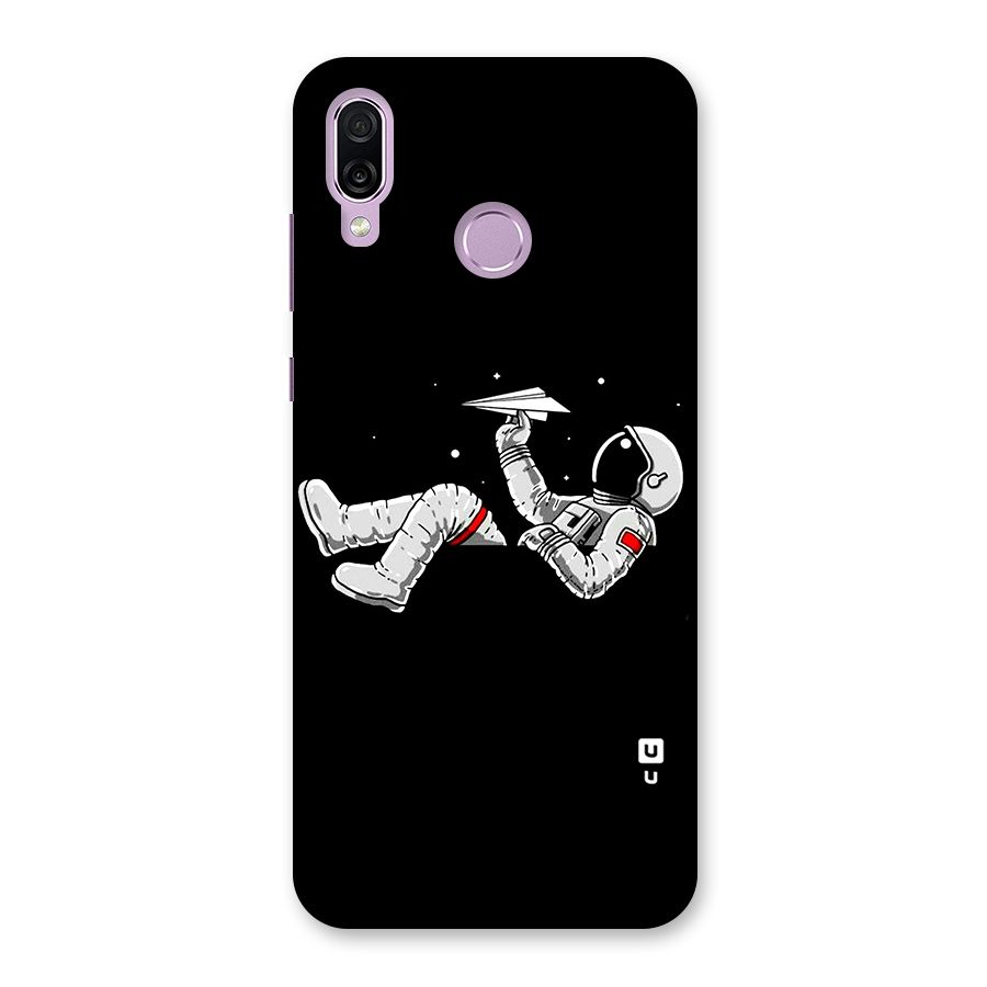Astronaut Aeroplane Back Case for Honor Play