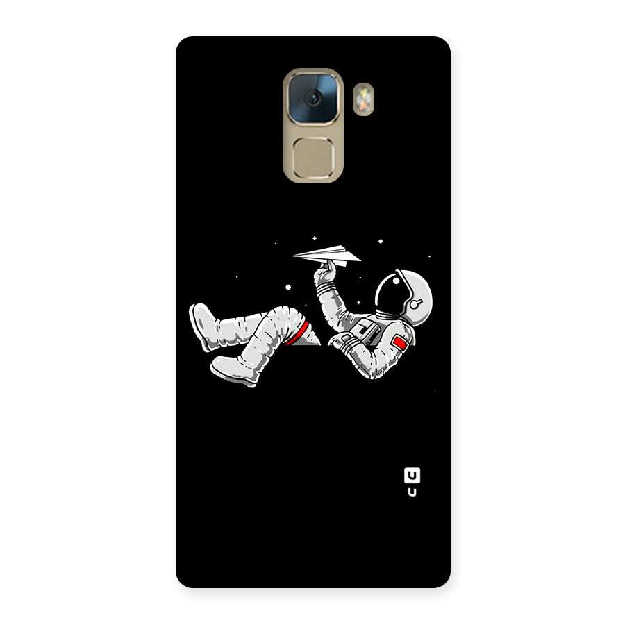 Astronaut Aeroplane Back Case for Huawei Honor 7