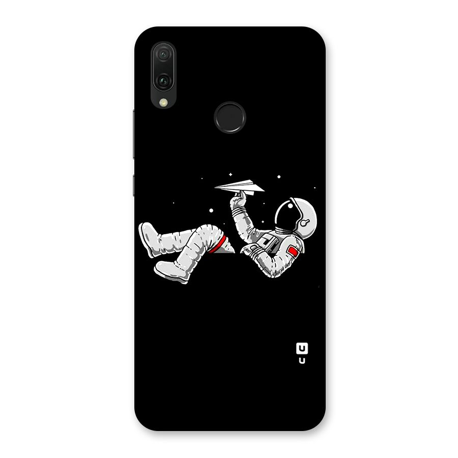 Astronaut Aeroplane Back Case for Huawei Y9 (2019)