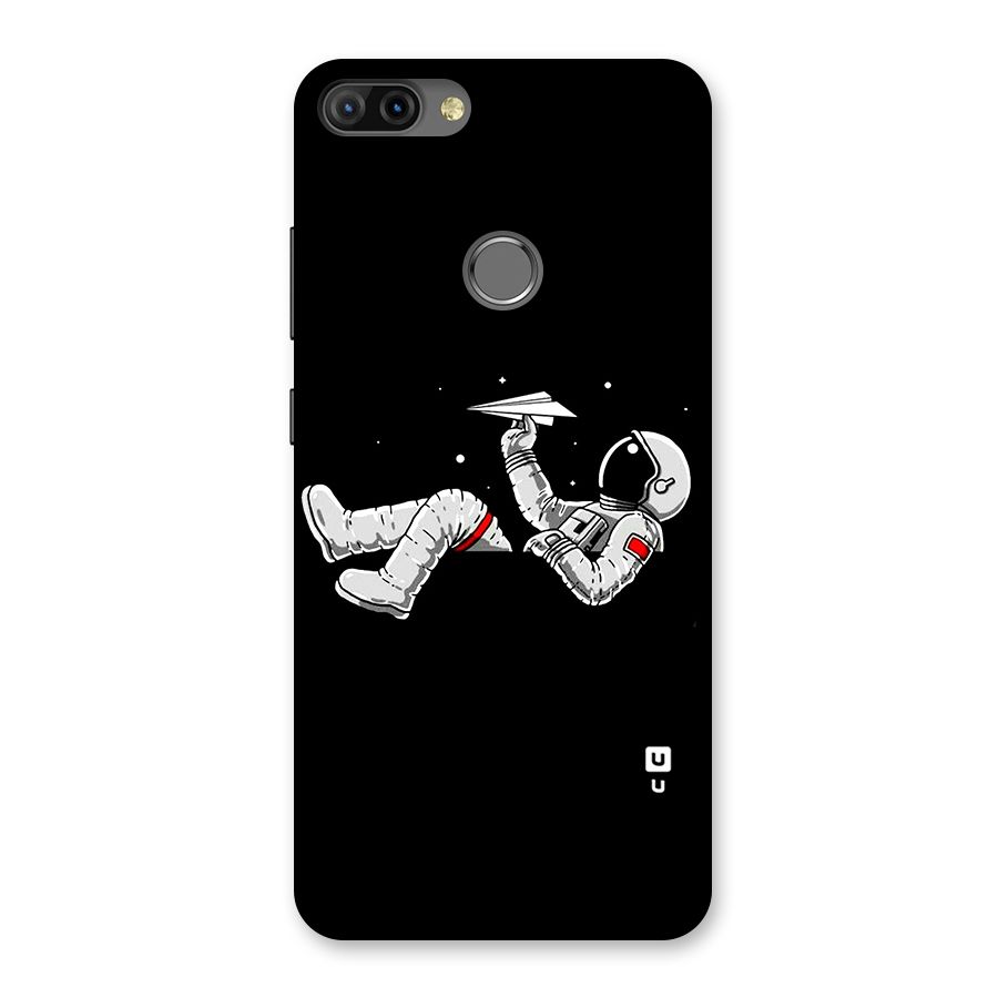 Astronaut Aeroplane Back Case for Infinix Hot 6 Pro
