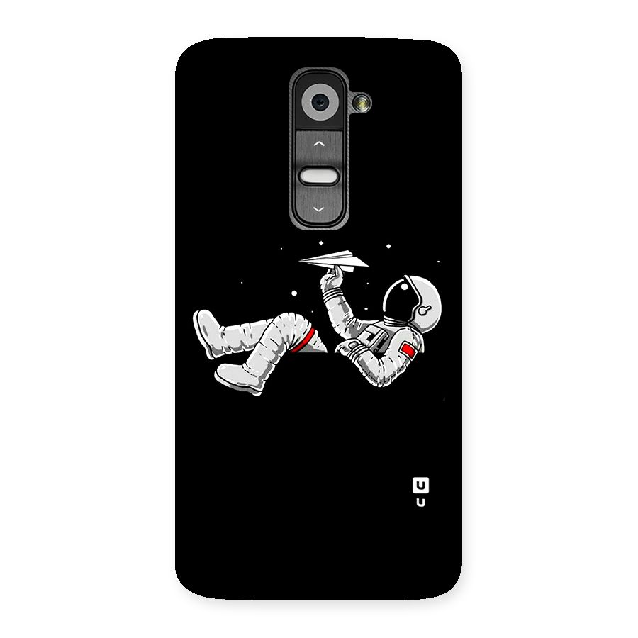 Astronaut Aeroplane Back Case for LG G2