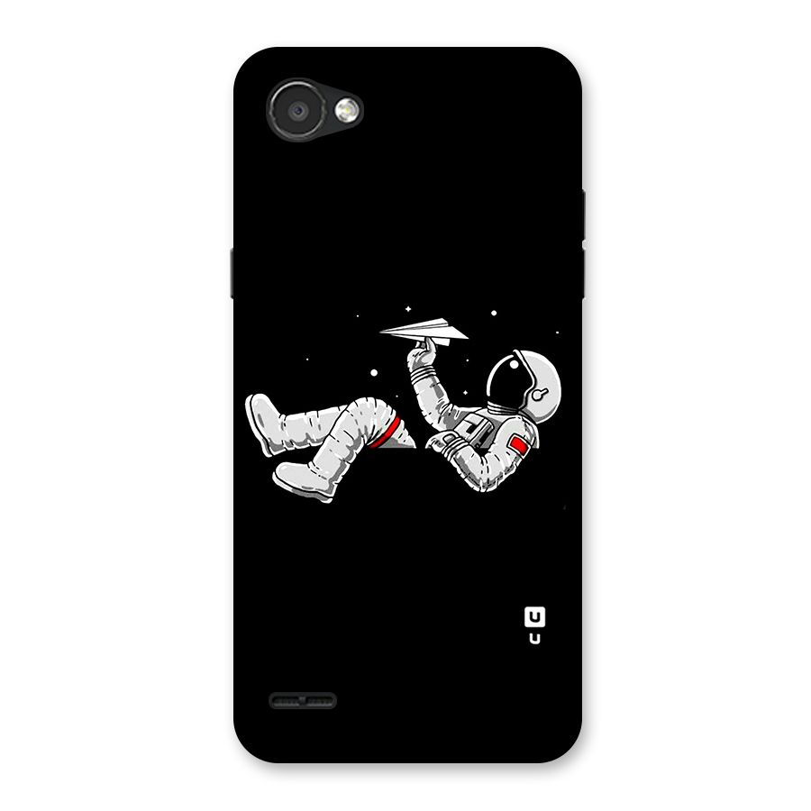 Astronaut Aeroplane Back Case for LG Q6