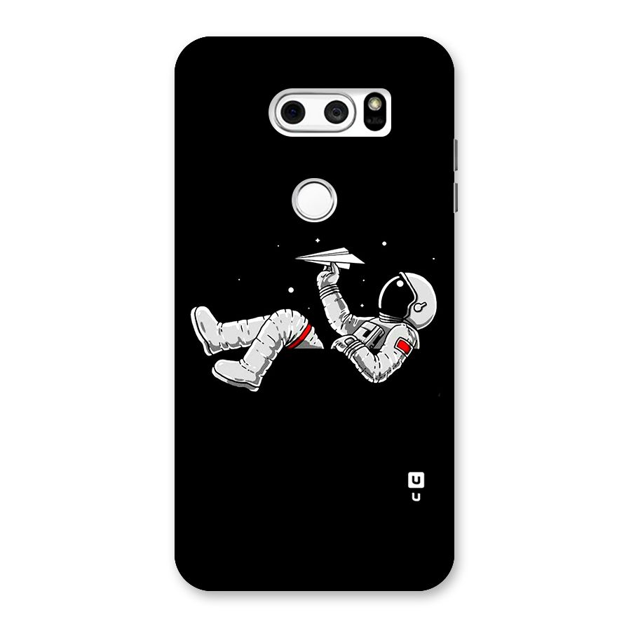 Astronaut Aeroplane Back Case for LG V30