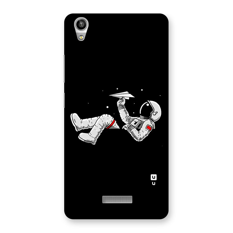 Astronaut Aeroplane Back Case for Lava-Pixel-V1