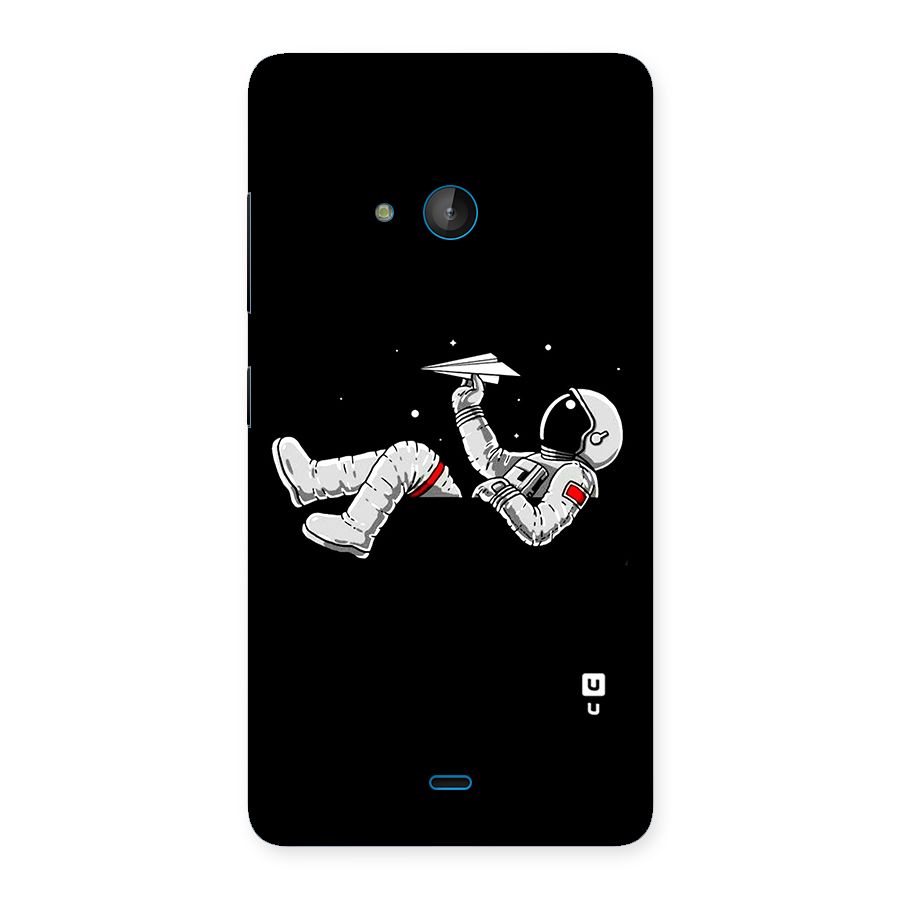 Astronaut Aeroplane Back Case for Lumia 540