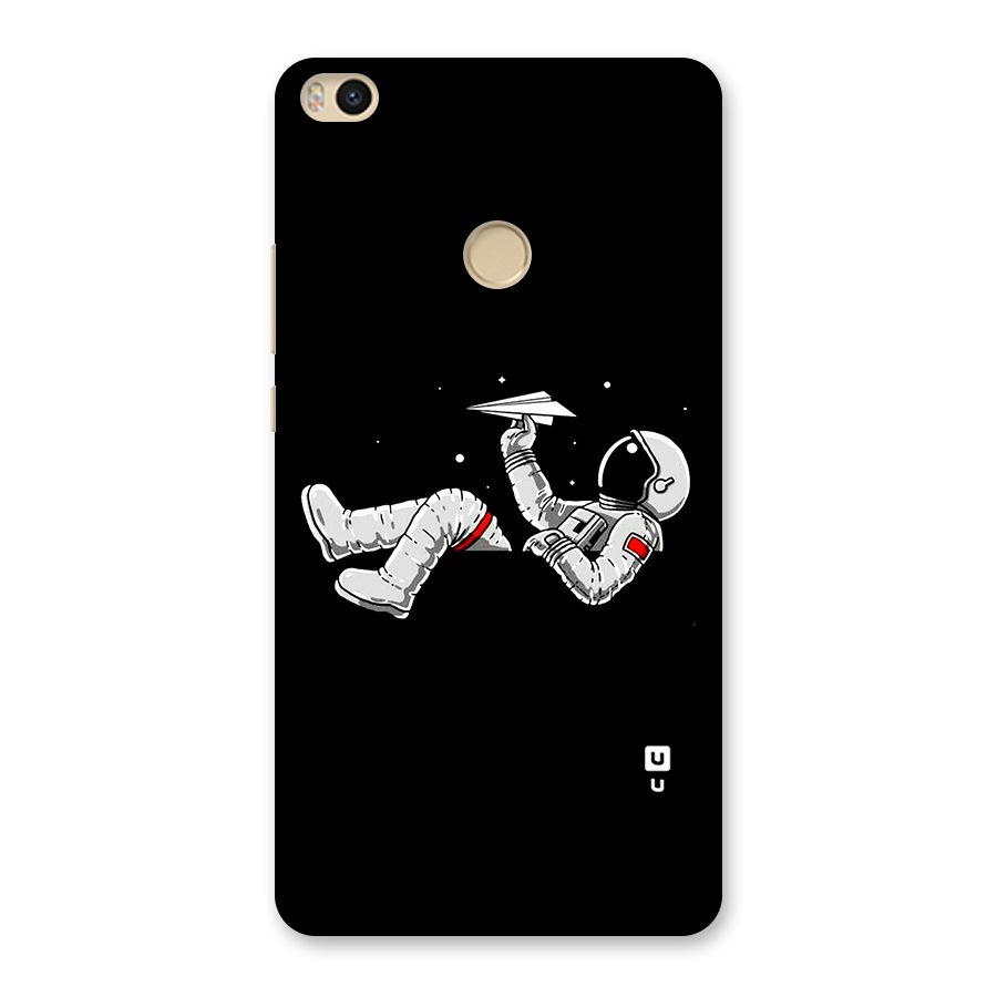 Astronaut Aeroplane Back Case for Mi Max 2