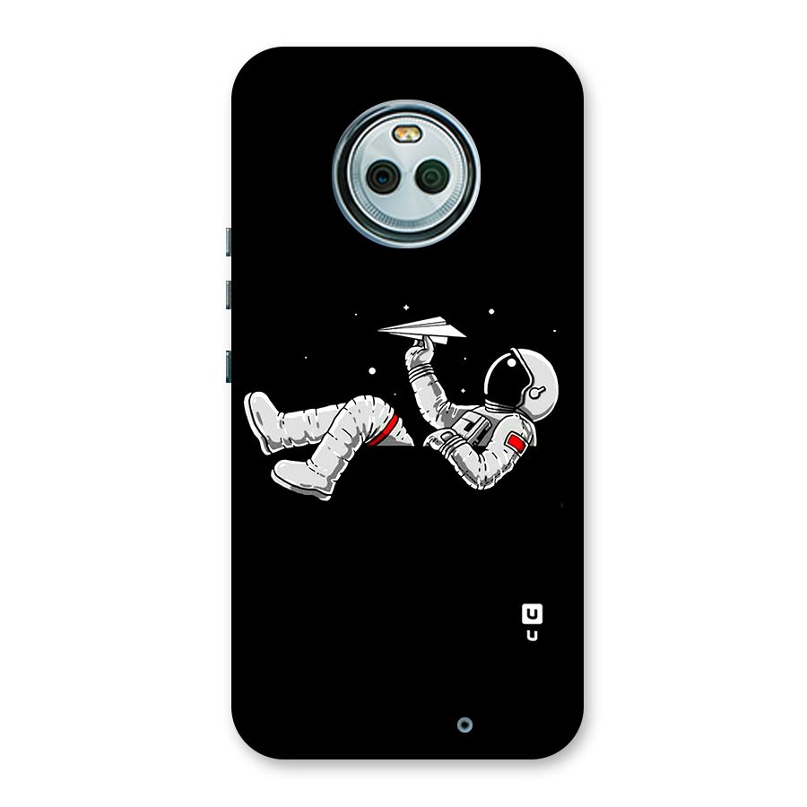 Astronaut Aeroplane Back Case for Moto X4