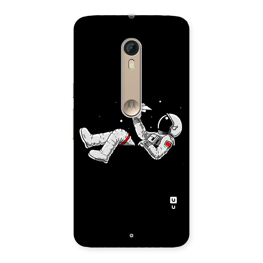 Astronaut Aeroplane Back Case for Motorola Moto X Style