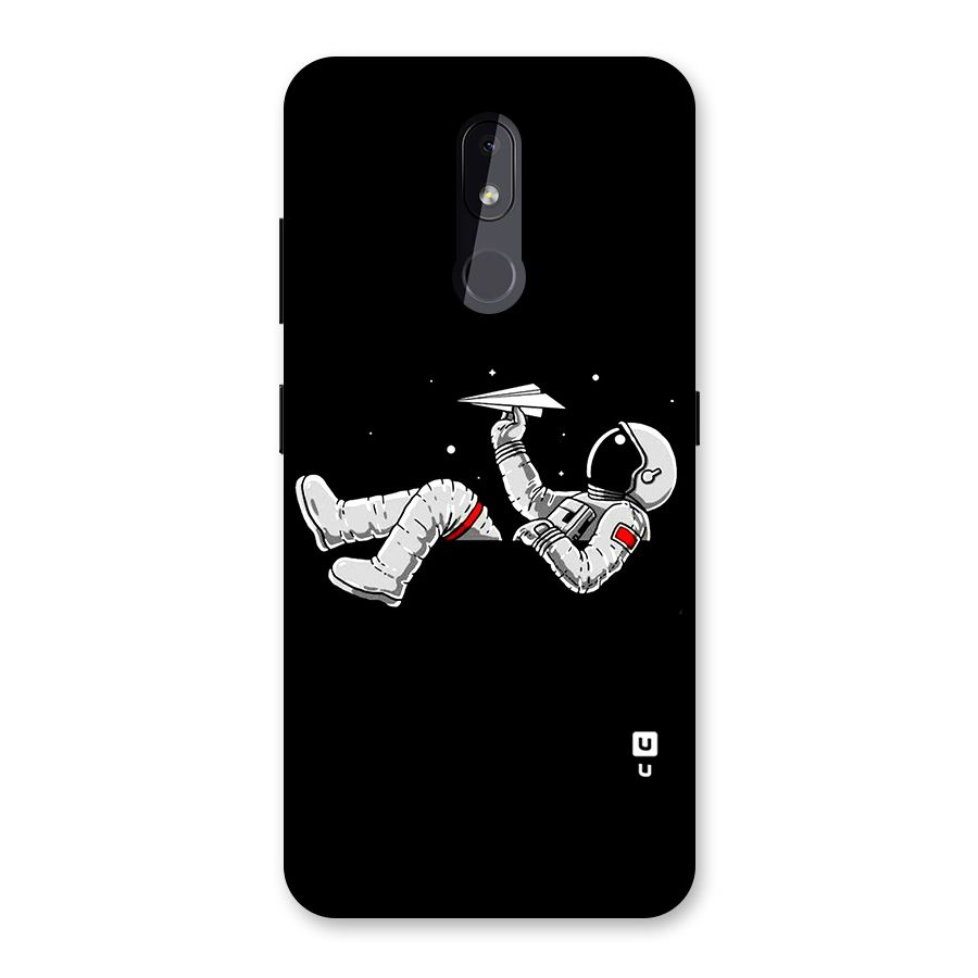 Astronaut Aeroplane Back Case for Nokia 3.2