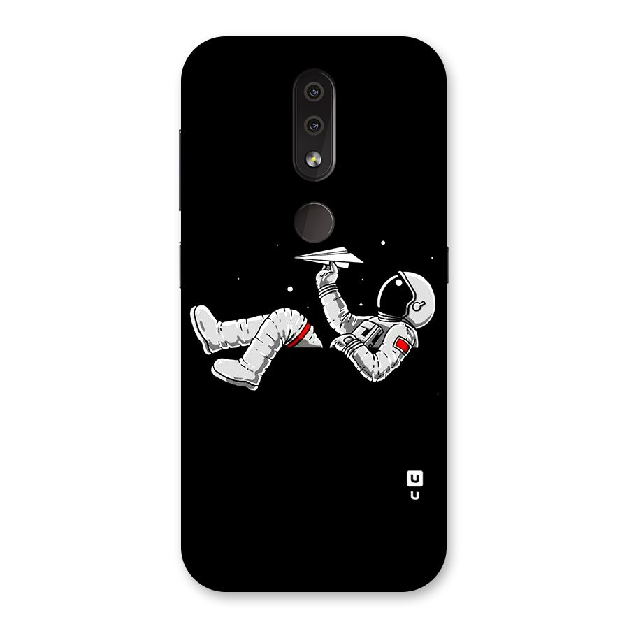 Astronaut Aeroplane Back Case for Nokia 4.2