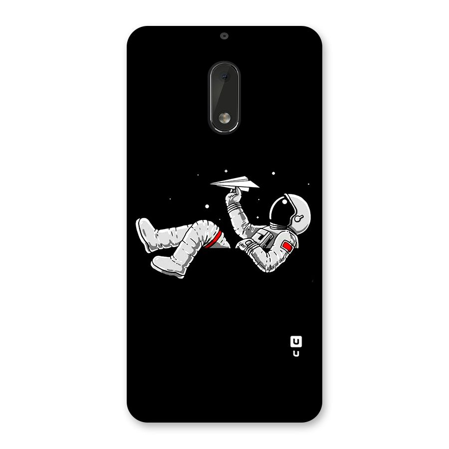 Astronaut Aeroplane Back Case for Nokia 6