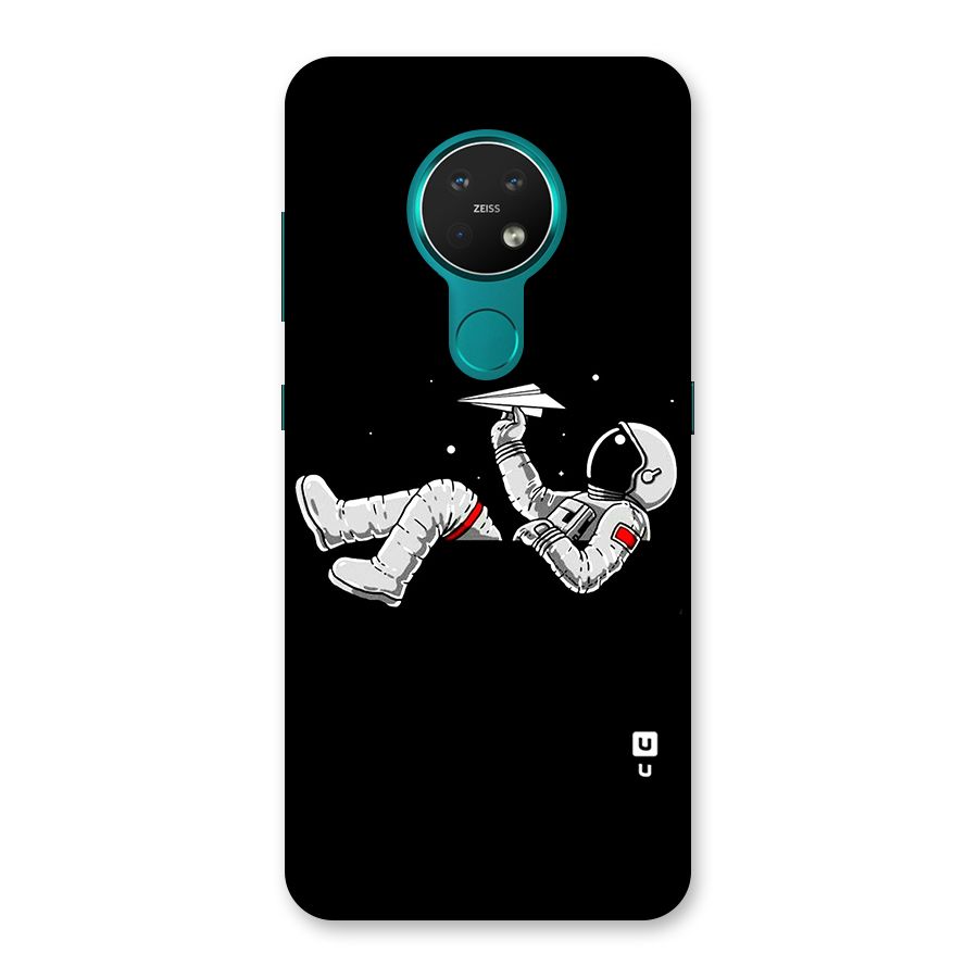 Astronaut Aeroplane Back Case for Nokia 7.2