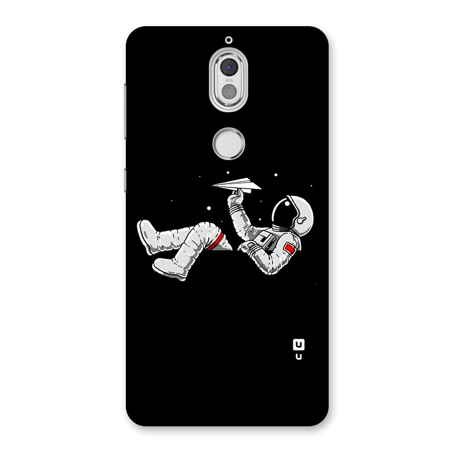 Astronaut Aeroplane Back Case for Nokia 7