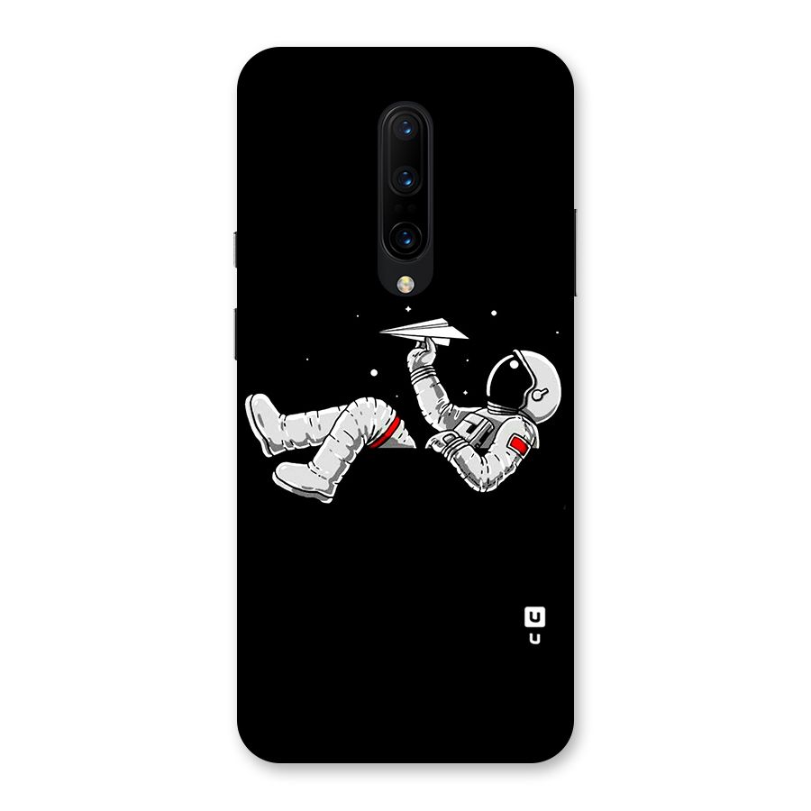 Astronaut Aeroplane Back Case for OnePlus 7 Pro