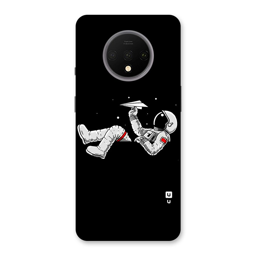 Astronaut Aeroplane Back Case for OnePlus 7T