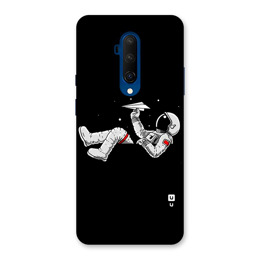 Astronaut Aeroplane Back Case for OnePlus 7T Pro