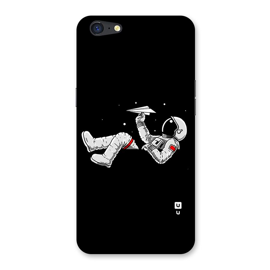 Astronaut Aeroplane Back Case for Oppo A71