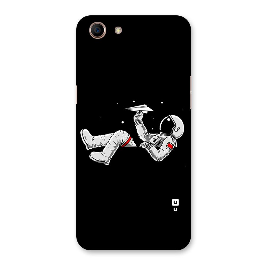 Astronaut Aeroplane Back Case for Oppo A83 (2018)