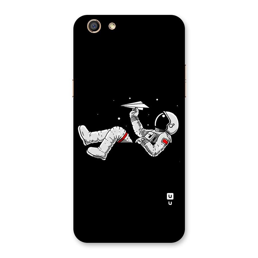 Astronaut Aeroplane Back Case for Oppo F3