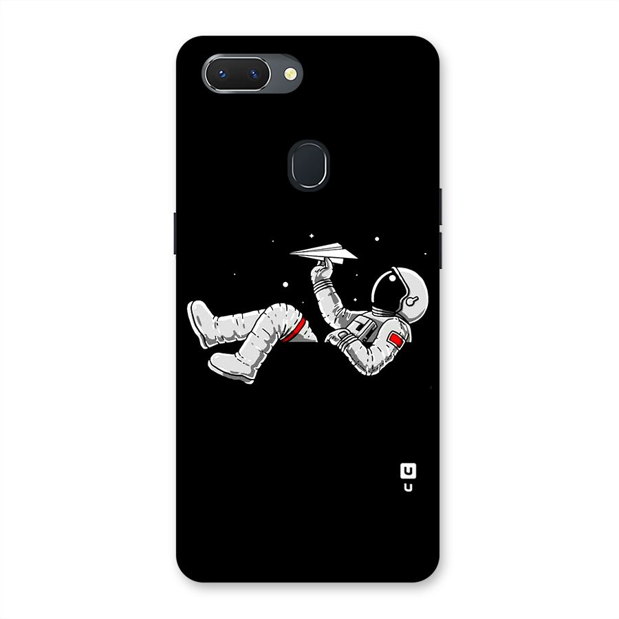 Astronaut Aeroplane Back Case for Oppo Realme 2