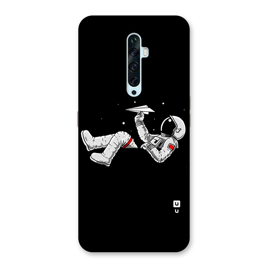 Astronaut Aeroplane Back Case for Oppo Reno2 Z