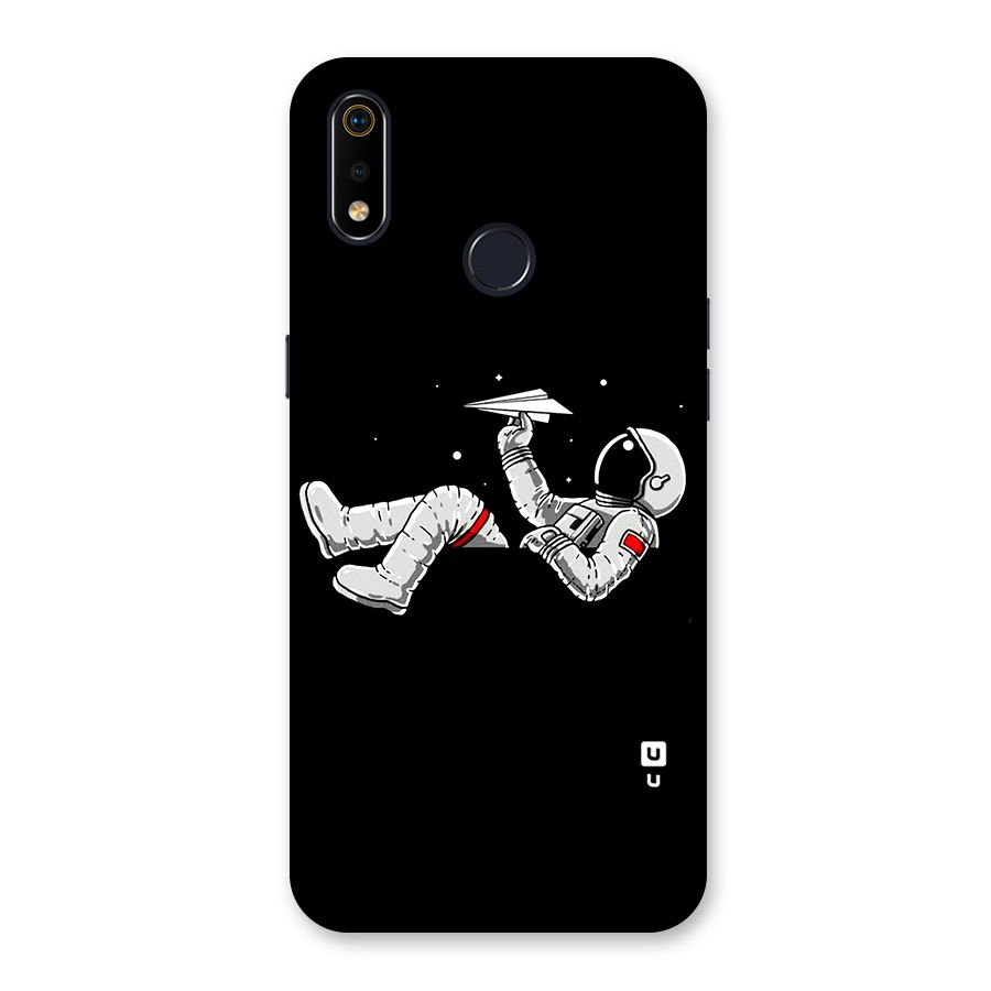 Astronaut Aeroplane Back Case for Realme 3i