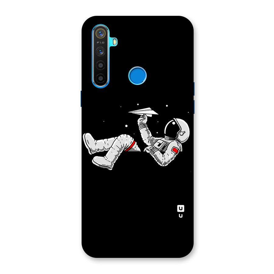 Astronaut Aeroplane Back Case for Realme 5s