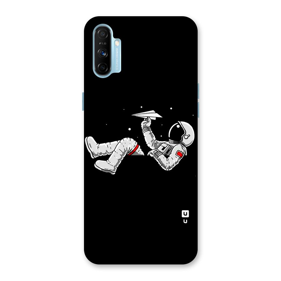 Astronaut Aeroplane Back Case for Realme Narzo 20A