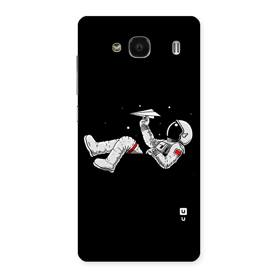 Astronaut Aeroplane Back Case for Redmi 2