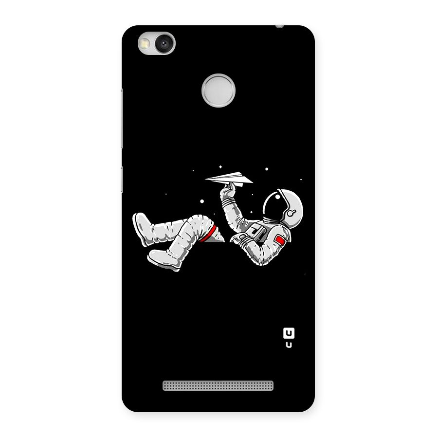 Astronaut Aeroplane Back Case for Redmi 3S Prime