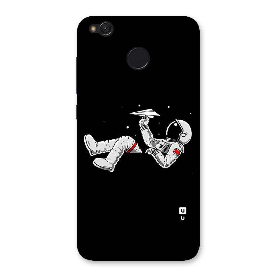 Astronaut Aeroplane Back Case for Redmi 4