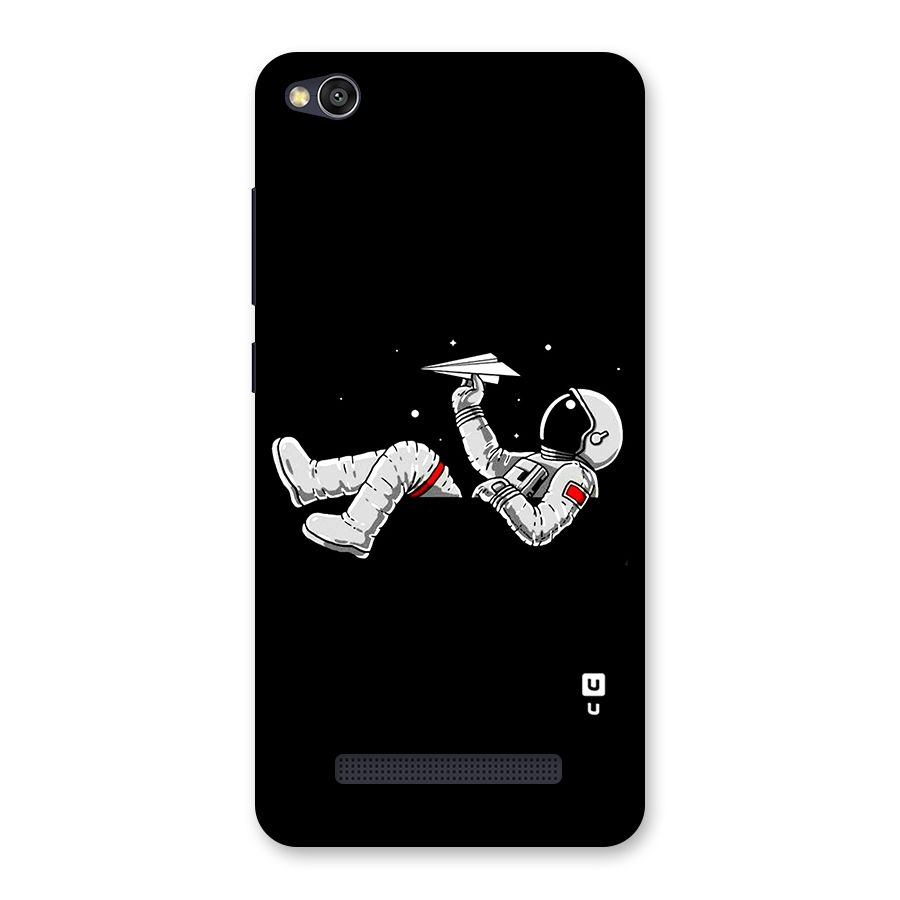 Astronaut Aeroplane Back Case for Redmi 4A