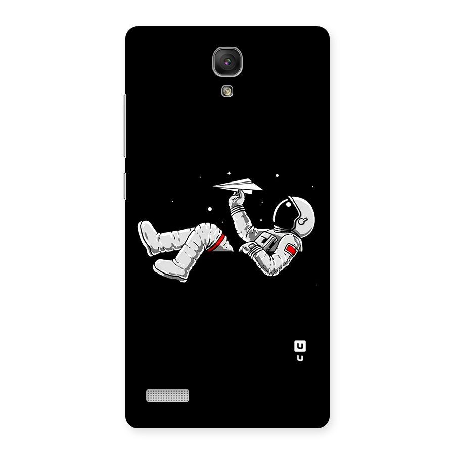 Astronaut Aeroplane Back Case for Redmi Note