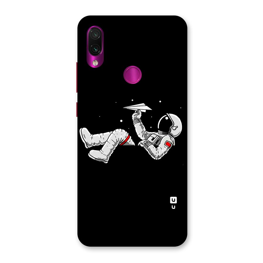 Astronaut Aeroplane Back Case for Redmi Note 7 Pro