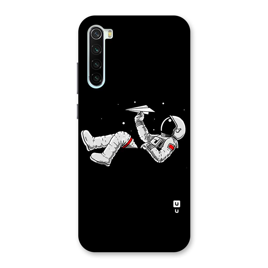 Astronaut Aeroplane Back Case for Redmi Note 8