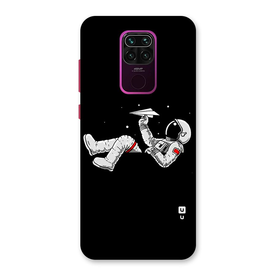 Astronaut Aeroplane Back Case for Redmi Note 9