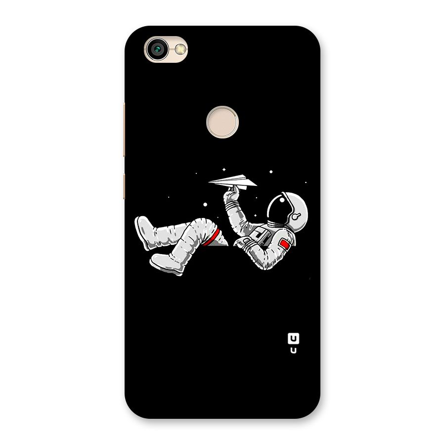 Astronaut Aeroplane Back Case for Redmi Y1 2017