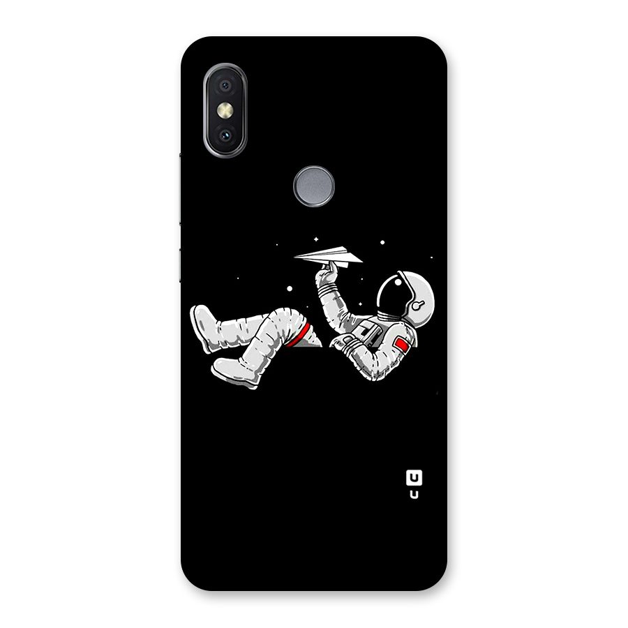 Astronaut Aeroplane Back Case for Redmi Y2