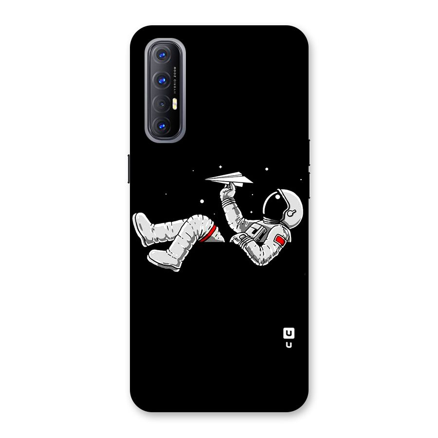 Astronaut Aeroplane Back Case for Reno3 Pro