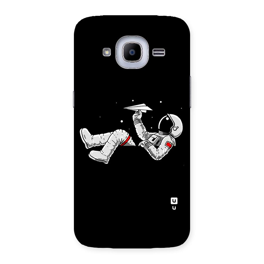 Astronaut Aeroplane Back Case for Samsung Galaxy J2 2016