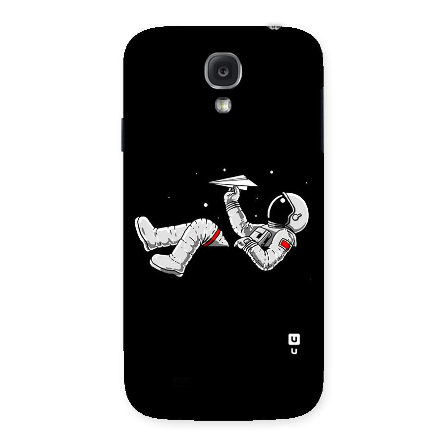 Astronaut Aeroplane Back Case for Samsung Galaxy S4