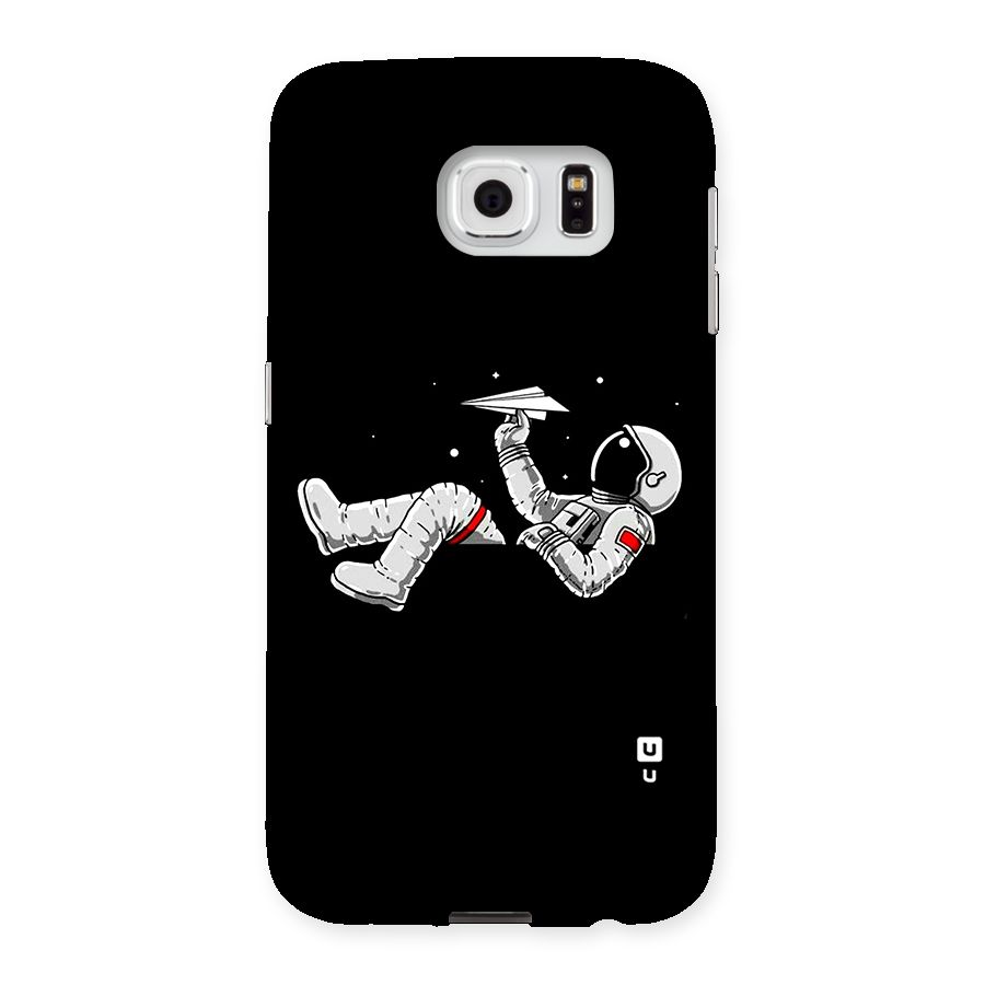 Astronaut Aeroplane Back Case for Samsung Galaxy S6