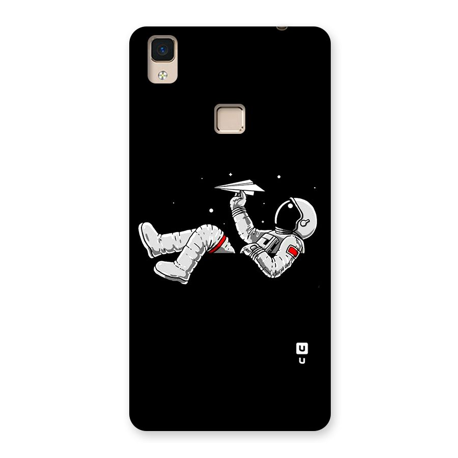 Astronaut Aeroplane Back Case for V3 Max