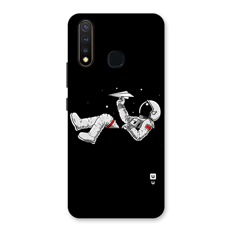 Astronaut Aeroplane Back Case for Vivo U20