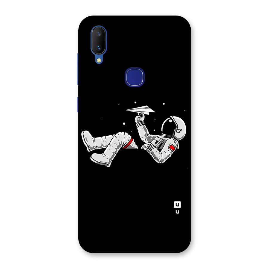 Astronaut Aeroplane Back Case for Vivo V11