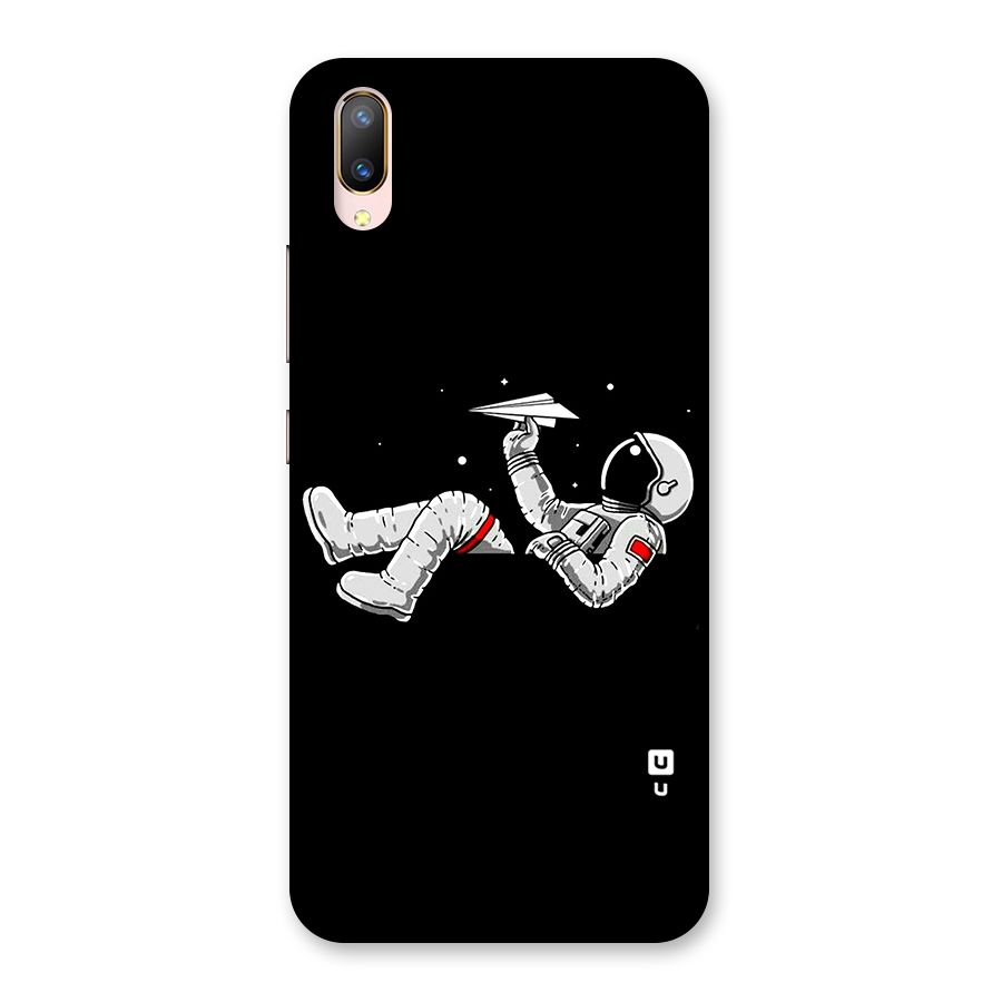 Astronaut Aeroplane Back Case for Vivo V11 Pro